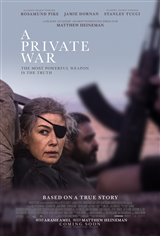 A Private War Movie Poster Movie Poster