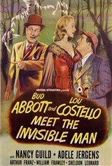 Abbott and Costello Meet the Invisible Man (1951) Movie Poster