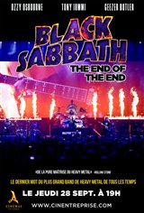 Black Sabbath : The End of The End Movie Poster