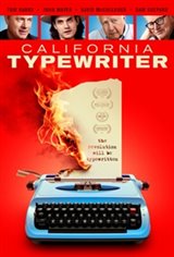 California Typewriter Large Poster