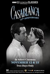 Casablanca 75th Anniversary Large Poster