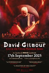 David Gilmour Live at the Circus Maximus, Rome Movie Poster