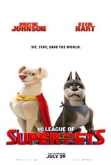 DC Super Pets movie large poster.