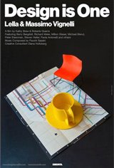 Design is One: Lella & Massimo Vignelli Large Poster