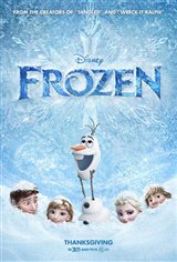 Frozen 3D Movie Poster