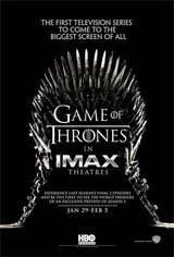 Game of Thrones: The IMAX Experience Large Poster