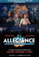George Takei's Allegiance on Broadway Large Poster