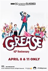 Grease 40th Anniversary (1978) presented by TCM Large Poster