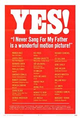 I Never Sang for My Father Movie Poster