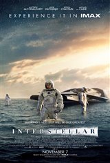 Interstellar: The IMAX Experience in 70mm Film Movie Poster