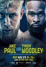 Jake Paul Vs. Tyron Woodley Movie Poster