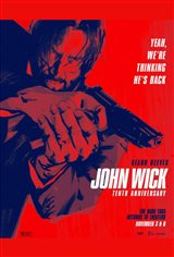 John Wick 10th Anniversary Movie Poster