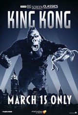 King Kong (1933) presented by TCM Movie Poster