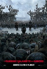 La guerre de la planète des singes Movie Poster