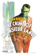 Le Crime de Monsieur Lange Movie Poster
