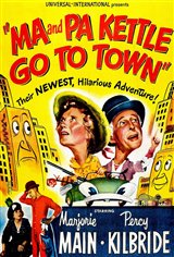 Ma and Pa Kettle Go to Town Movie Poster