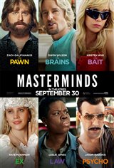 Masterminds Movie Poster