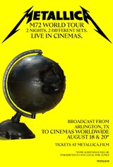 Metallica: M72 World Tour Live From TX Movie Poster