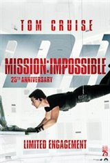 Mission Impossible 25th Anniversary Movie Poster