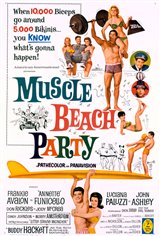 Muscle Beach Party Movie Poster