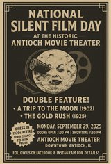 National Silent Movie Day Movie Poster