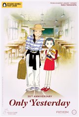 Only Yesterday 35th Anniversary - Studio Ghibli Fest 2026 Movie Poster