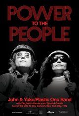 Power to the People: John & Yoko Live in NYC Movie Poster
