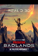 Predator: Badlands 3D Movie Poster