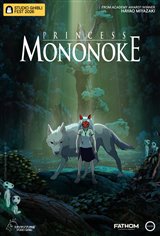 Princess Mononoke 4K - Studio Ghibli Fest 2026 Movie Poster