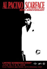 Scarface 35th Anniversary Movie Poster