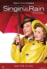 Singin' in the Rain 70th Anniversary presented by TCM Movie Poster