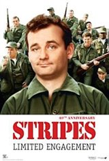 Stripes 40th Anniversary Movie Poster