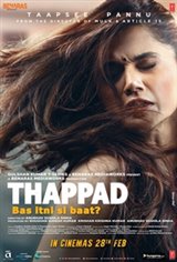 Thappad Movie Poster