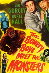 The Bowery Boys Meet the Monsters Movie Poster