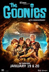 The Goonies 40th Anniversary Movie Poster