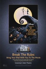 The Nightmare Before Christmas Second Screen Live Movie Poster