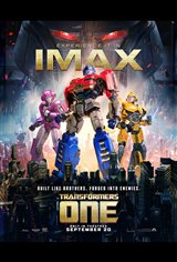 Transformers One: The IMAX Experience Movie Poster