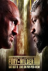 Tyson Fury vs. Deontay Wilder III Movie Poster