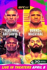 UFC 287: Pereira vs. Adesanya 2 Movie Poster