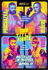 UFC 327: Prochazka vs Ulberg Movie Poster