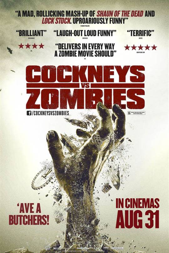 Cockneys vs Zombies Large Poster