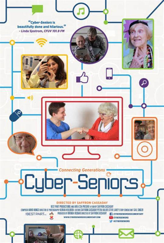 Cyber-Seniors Large Poster
