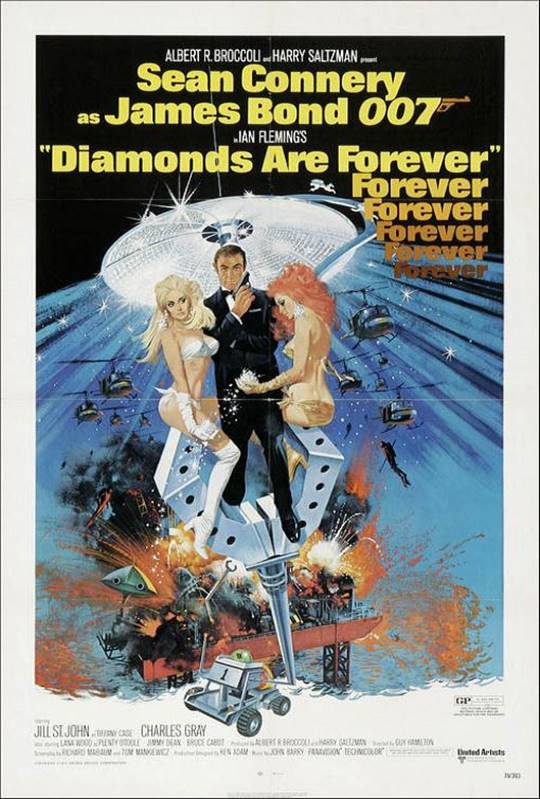 Diamonds Are Forever Large Poster