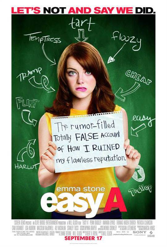 Easy A Large Poster