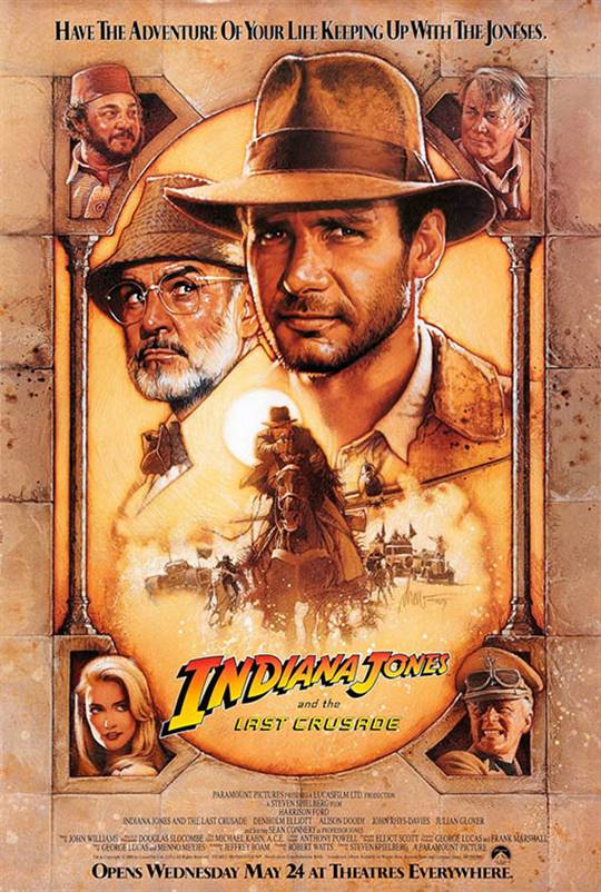 Indiana Jones and the Last Crusade Large Poster