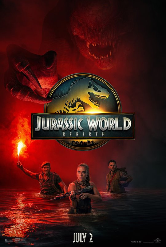 Jurassic World Rebirth Movie Poster
