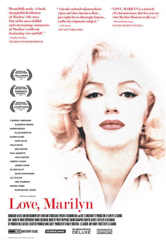 Love, Marilyn Large Poster