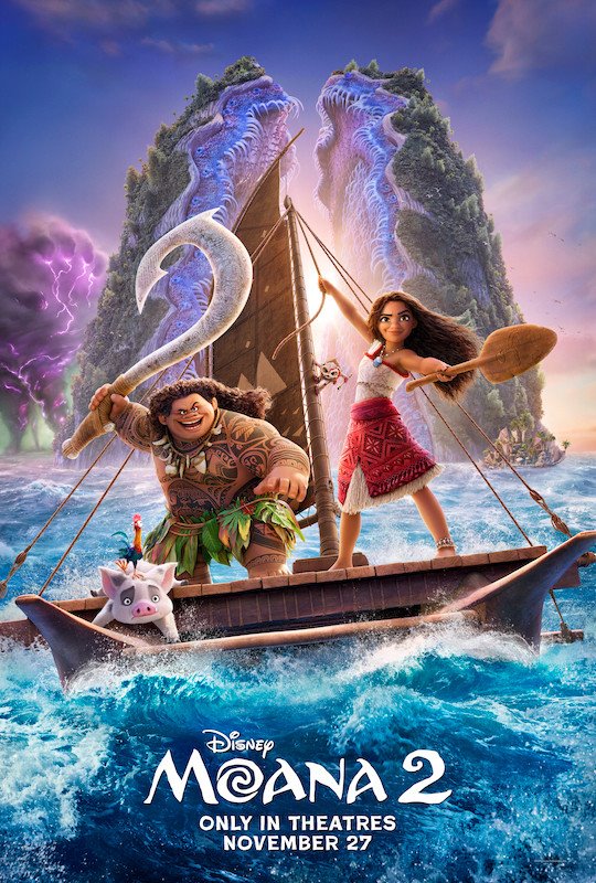 Moana 2 Large Poster