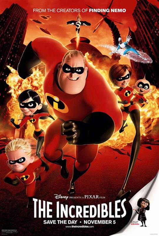 The Incredibles Large Poster
