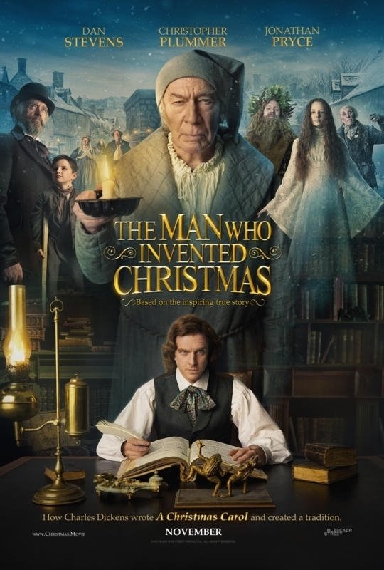 The Man Who Invented Christmas Large Poster